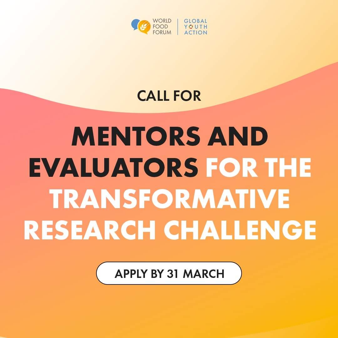 Calling all experts and mentors worldwide! 📢